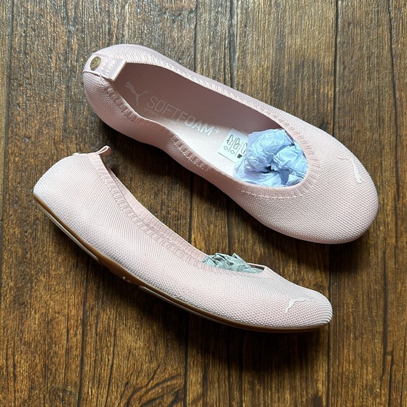 Puma Shoes Nib Puma Pink Iliana Ballet Ballerina Flats